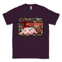 Plum all i want for christmas is a pig baby Classic Tee - RanaPortraitStore