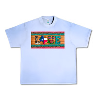 Grape Ice love texas sunflowers cactus cowhide license plate Urban Heavy Tee - Artiststas