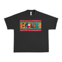 Pigment Black love texas sunflowers cactus cowhide license plate Urban Heavy Tee - Artiststas