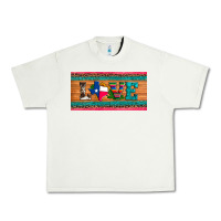 Pistachio love texas sunflowers cactus cowhide license plate Urban Heavy Tee - Artiststas