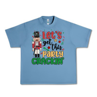 Pebble Blue lets get this party crackin Urban Heavy Tee - MaliasSmallBusiness