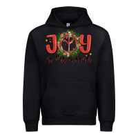 Black joy to the world Urban Hoodie - MaliasSmallBusiness