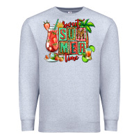 Heather Grey sweet summer time margarita Premium Sweatshirt - Jasminsmagicworld