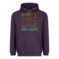Plum watch out first grade here i come! Heavyweight Hoodie - JahusDesignShop