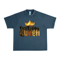 Midnight Navy birthday queen Urban Heavy Tee - MaliasSmallBusiness