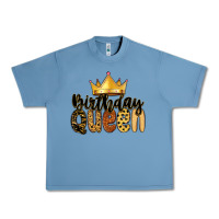 Pebble Blue birthday queen Urban Heavy Tee - MaliasSmallBusiness