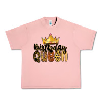 Salmon birthday queen Urban Heavy Tee - MaliasSmallBusiness