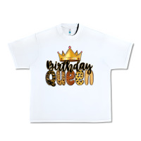 White birthday queen Urban Heavy Tee - MaliasSmallBusiness