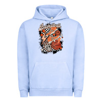 Pigment Grape Ice checkered retro basketball Urban Hoodie - MaliasSmallBusiness