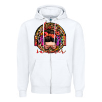 White hot mom summer messy bun Zipper Hoodie - Zillion Design Studio