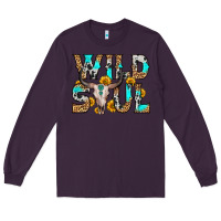Plum wild soul Long Sleeve Tee - Zillion Design Studio