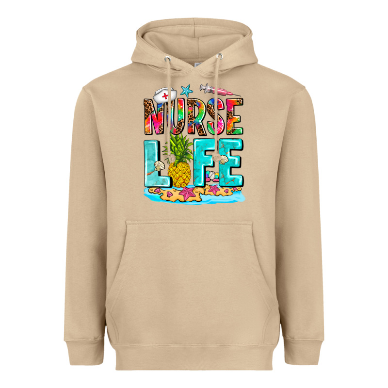 Nurse Life Summer Heavyweight Hoodie by AdoDesignShop | Teevron
