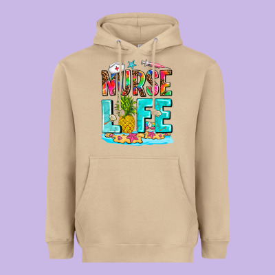 Nurse Life Summer Heavyweight Hoodie Designed By Adodesignshop