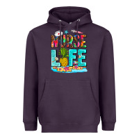 Plum nurse life summer Heavyweight Hoodie - AdoDesignShop