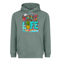 Sage nurse life summer Heavyweight Hoodie - AdoDesignShop