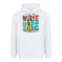 White nurse life summer Heavyweight Hoodie - AdoDesignShop