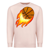 Pale Pink basketball Premium Sweatshirt - JahusDesignShop