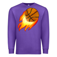 Purple basketball Premium Sweatshirt - JahusDesignShop