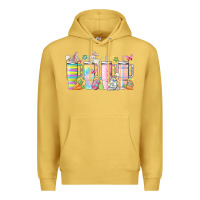 Antique Gold retro groovy easter Premium Hoodie - MaliasSmallBusiness