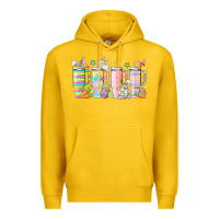 Lemon retro groovy easter Premium Hoodie - MaliasSmallBusiness
