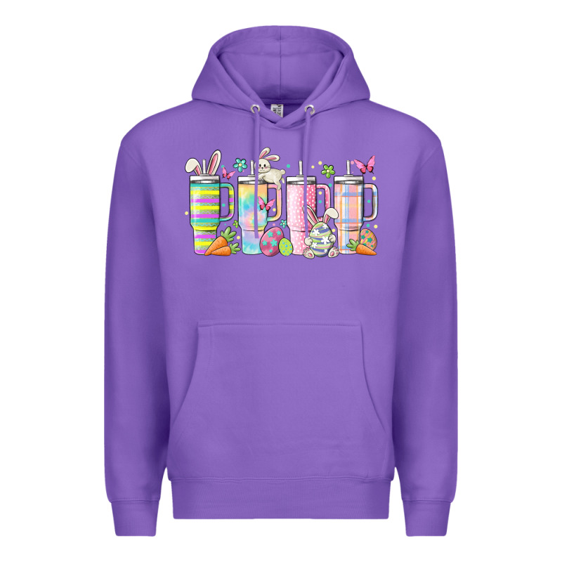 Retro Groovy Easter Premium Hoodie by MaliasSmallBusiness | Teevron