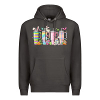 Smoke retro groovy easter Premium Hoodie - MaliasSmallBusiness