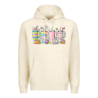 Tofu retro groovy easter Premium Hoodie - MaliasSmallBusiness