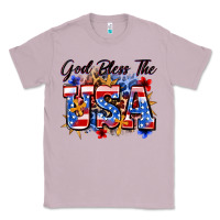 Lilac god bless the usa Classic Tee - Zillion Design Studio