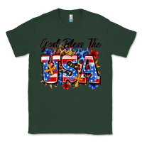 Sports Green god bless the usa Classic Tee - Zillion Design Studio