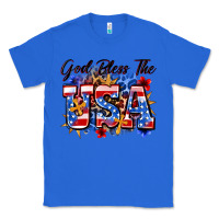 True Royal god bless the usa Classic Tee - Zillion Design Studio