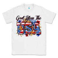 White god bless the usa Classic Tee - Zillion Design Studio
