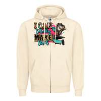 Sandshell i can totally make that Zipper Hoodie - Zillion Design Studio