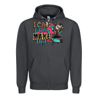 Smoke i can totally make that Zipper Hoodie - Zillion Design Studio