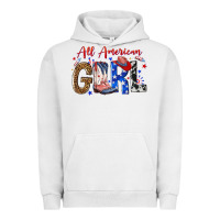 Pigment Lunar Rock all american girl Urban Hoodie - NancyCooperArtShop