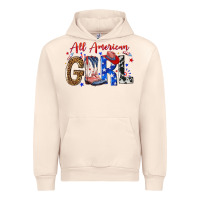 Sandshell all american girl Urban Hoodie - NancyCooperArtShop
