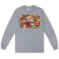 Heather Grey school bus driver coffee cups Long Sleeve Tee - texasbilliewilder