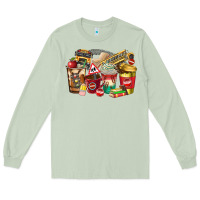 Matcha school bus driver coffee cups Long Sleeve Tee - texasbilliewilder