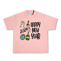 Salmon happy new year 2024 Urban Heavy Tee - MaliasSmallBusiness