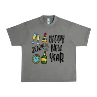 Tornado happy new year 2024 Urban Heavy Tee - MaliasSmallBusiness