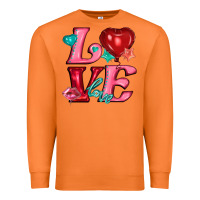 Carrot love with balloons Premium Sweatshirt - AdoDesignShop