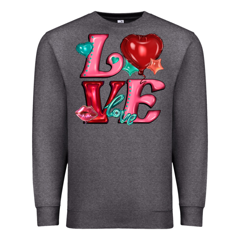 Love With Balloons Premium Sweatshirt by AdoDesignShop | Teevron