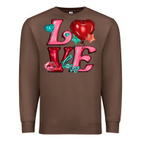 Chestnut love with balloons Premium Sweatshirt - AdoDesignShop