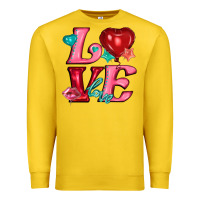 Lemon love with balloons Premium Sweatshirt - AdoDesignShop