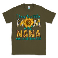 Army Green i have two titles mom and nana and i rock them bot Classic Tee - texasbilliewilder