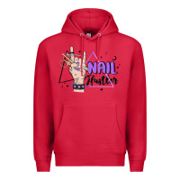Cardinal nail hustler Premium Hoodie - MaliasSmallBusiness