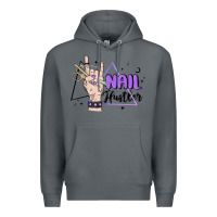 Rock nail hustler Premium Hoodie - MaliasSmallBusiness