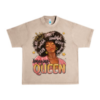 French Oak black queen Urban Heavy Tee - MaliasSmallBusiness