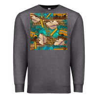 Charcoal Heather student delivery specialist seamless pattern Premium Sweatshirt - BundleAndBundleShop