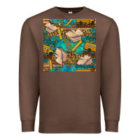 Chestnut student delivery specialist seamless pattern Premium Sweatshirt - BundleAndBundleShop