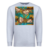 Heather Grey student delivery specialist seamless pattern Premium Sweatshirt - BundleAndBundleShop